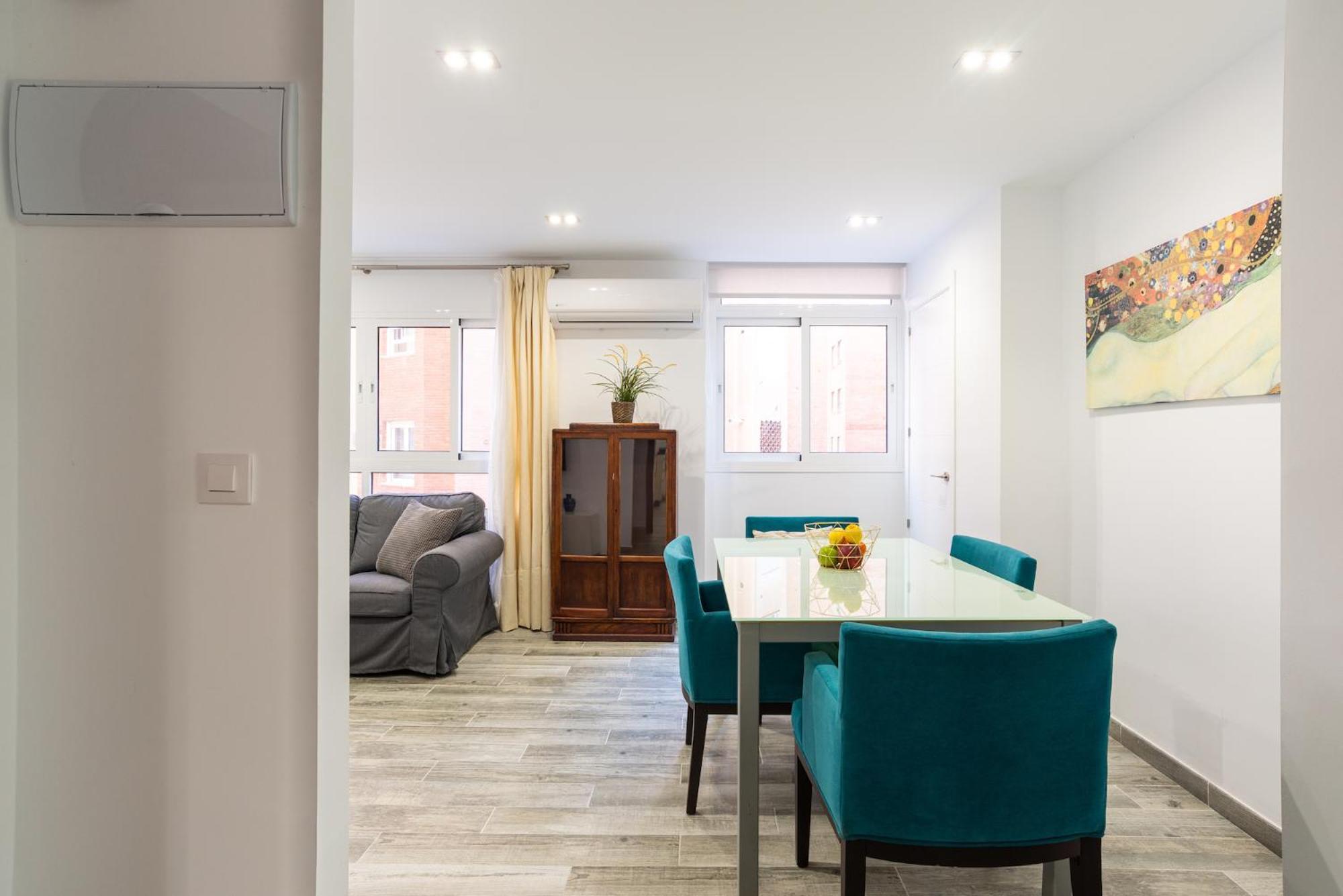 Faro, Bonito Apartamento En La Malagueta Málaga Dış mekan fotoğraf