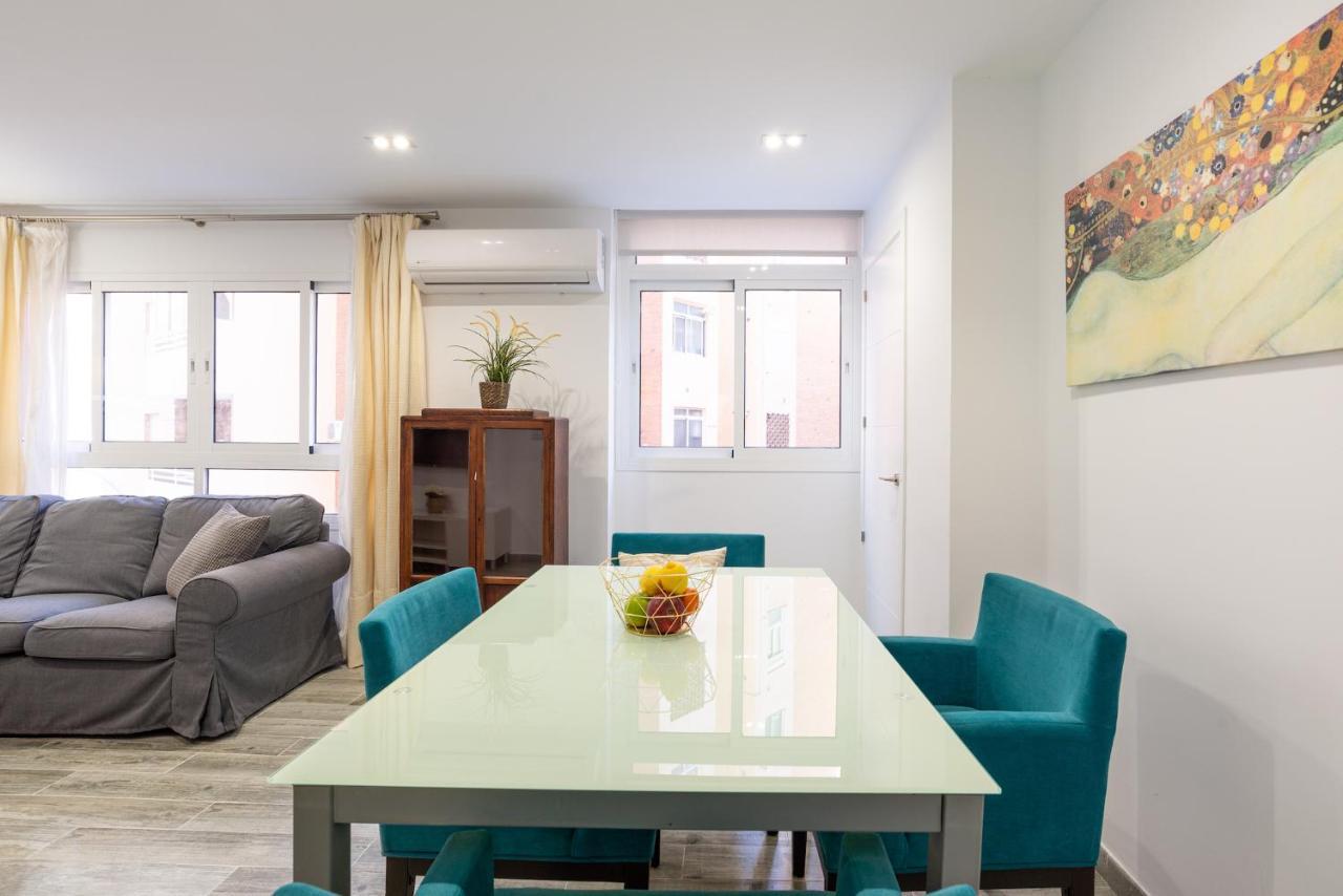 Faro, Bonito Apartamento En La Malagueta Málaga Dış mekan fotoğraf